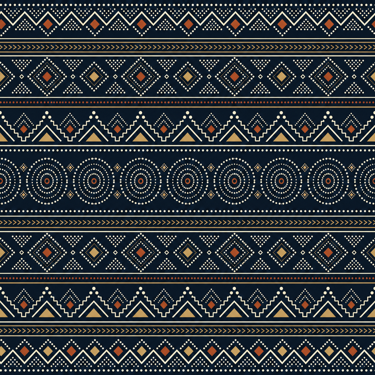 Geometric woven pattern
